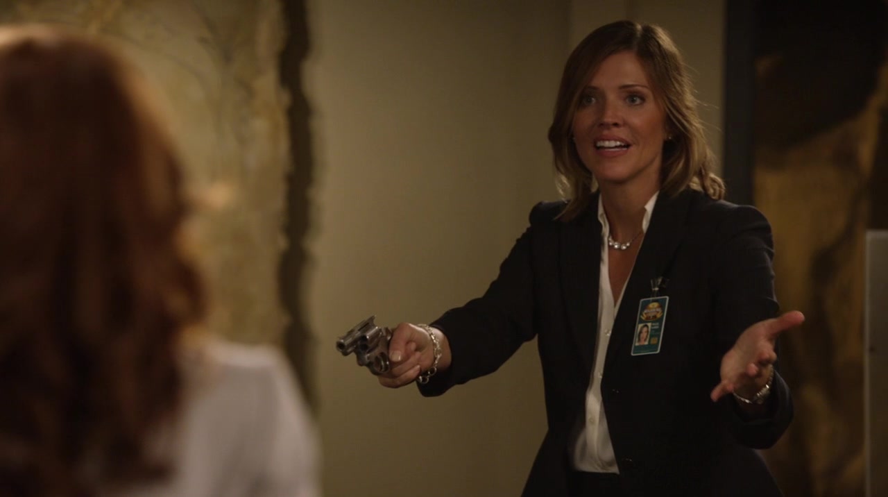 1x03 And The Horns Of A Dilemma Screencaps Librarians 0350 Tricia Helfer Fan Gallery 